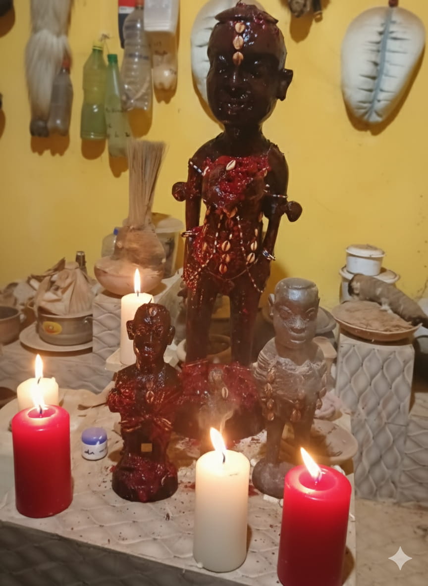 Schwarze magie Voodoo